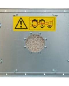 Inspection hatch f/silo cpl 1.5mm galv. M&M